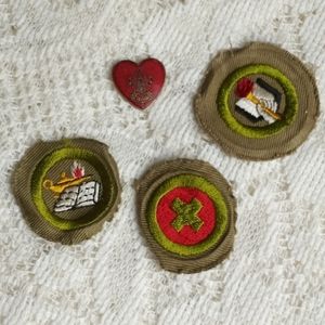 Boy Scouts America Merit Rank Badge First Aid Reading Scholarship Be Prepared